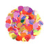 Holographic Hearts Shape Party Scatters